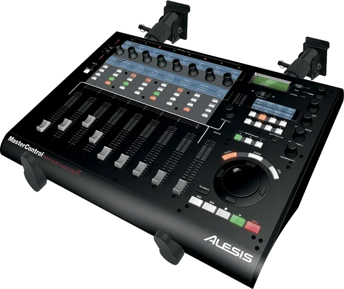 Quiklok Brazo Soporte Teclado Slatwall - Set De 2 Negro Acero Ajustable 36-50cm Carga 22.6kg