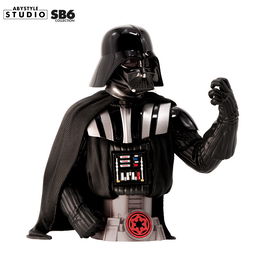 ABYstyle Studio Figura Star Wars - Bust Darth Vader SB6 Super Bust 6, escala 1:6, colección premium, licencia oficial, base con emblema del Imperio Galáctico