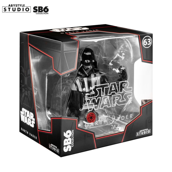 Abystyle Star Wars Bust Darth Vader SB6 Figura de Colección Escala 1:6 PVC 15cm con Emblema Imperial