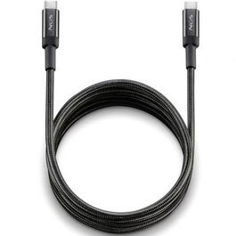NGS KNOT65W-2 Cable USB 2.0 Tipo-C Macho a USB Tipo-C Macho, 65W, 480Mbps, 2m, Negro