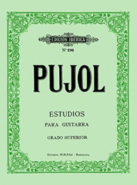 Estudios de grado superior para guitarra, Emili Pujol - BOILEAU