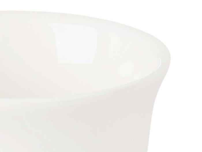 Vessia Vaso Porcelana para Té 120 ml, Blanco, 7x7x5 cm (Set de 48)
