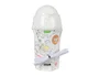 Safta Botella Preescolar Zoo de 500ml con Apertura Automática y Pajita