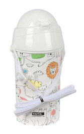 Botella de Agua Safta Zoo Beige PVC 500 ml
