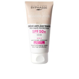 CREMA FACIAL antiedad con color SPF50+