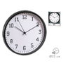 Caison Reloj de Pared Blanco y Negro Ø21.5 cm - Reloj para Sala, Comedor o Cocina con Pila AA