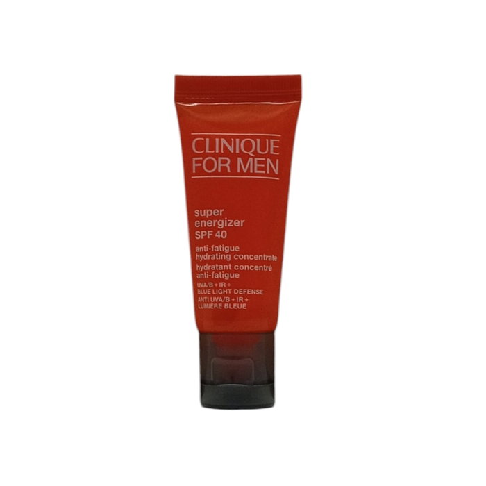 Clinique For Men - Super Energizer, Ácido hialurónico, Antifatiga, Mañana, Crema, Para rostro y ojos, SPF 40, 15 ml *Probador Clinique For Men - Super Energizer, Ácido hialurónico, Antifatiga, Mañana, Crema, Para rostro y ojos, SPF 40, 15 ml *Probador