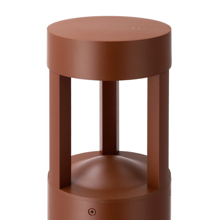 Jamalpur Baliza LED Exterior 90cm 10W Marrón Óxido