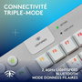 Teclado Logitech G915 X Blanco Francés AZERTY