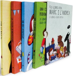 Contenidor Els llibres d'en Marc i l'Andrea, Joan Carles, Girbés Aparisi - ANIMALLIBRES, S.L.