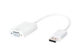 LogiLink Adaptador DisplayPort 1.2 a VGA con cable de 15 cm (Activo)