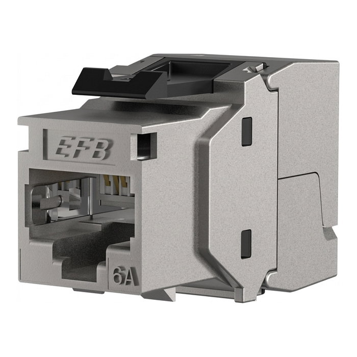 EFB Elektronik EFB RJ45 Keystone STP Cat.6A 500MHz, 24 unidades, componentes certificados EFB Elektronik EFB RJ45 Keystone STP Cat.6A 500MHz, 24 unidades, componentes certificados