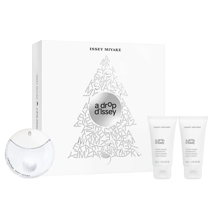 Issey Miyake A Drop d'Issey Set de Regalo Eau de Parfum 50 ml + 2 x 50 ml Crema de Manos