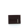 Piquadro Blue Square Tarjetero de Cuero PP2762B2R Mogano Unisex