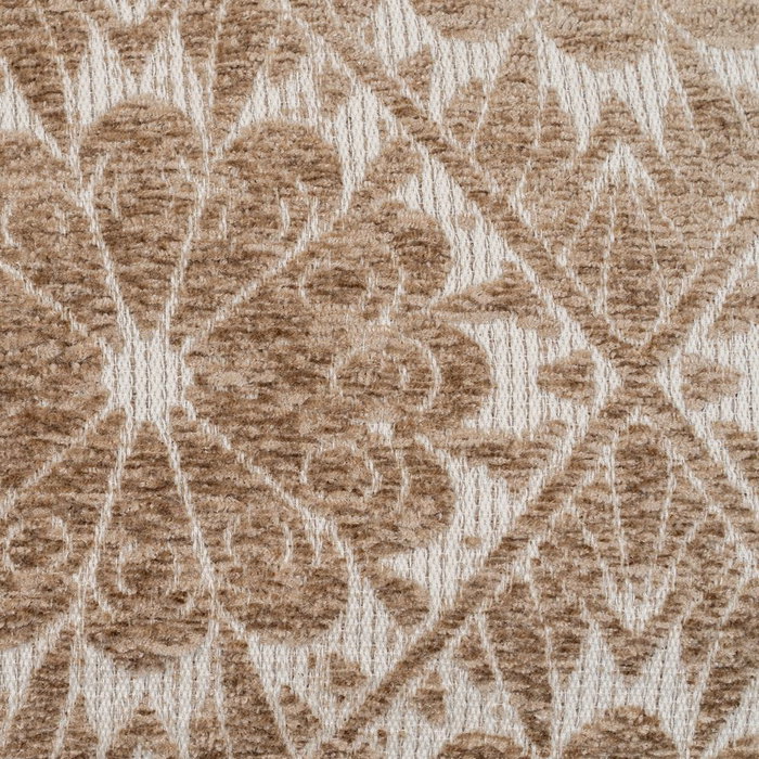 Cojín Blanco-Verde Algodón / Poliéster 45 X 45 cm (Set de 2)