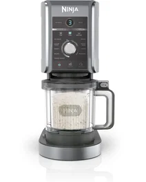 Ninja CREAMi Deluxe NC502EU Máquina para Hacer Helados con 2 Recipientes de 709 ml y 10 Programas