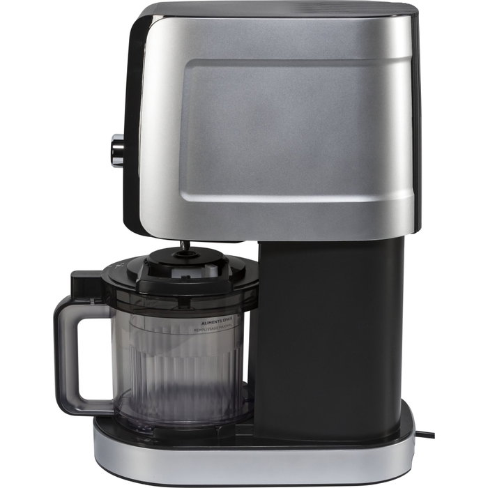Ninja Creami Deluxe NC502EU - Máquina para Helados y Sorbetes, Plata y Negro