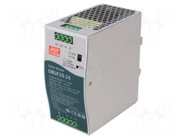 MEAN WELL DBUF20-24 Módulo buffer 24VDC 20A para carril DIN