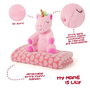 PERLETTI Peluche + Manta suave Unicornio Lily 22cm, Manta 120x80cm