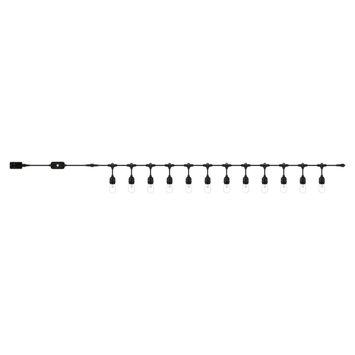 WiZ Guirnalda de Luces Inteligentes White & Color 15m Negro, 120lm, IP44/IP65 WiZ Guirnalda de Luces Inteligentes White & Color 15m Negro, 120lm, IP44/IP65