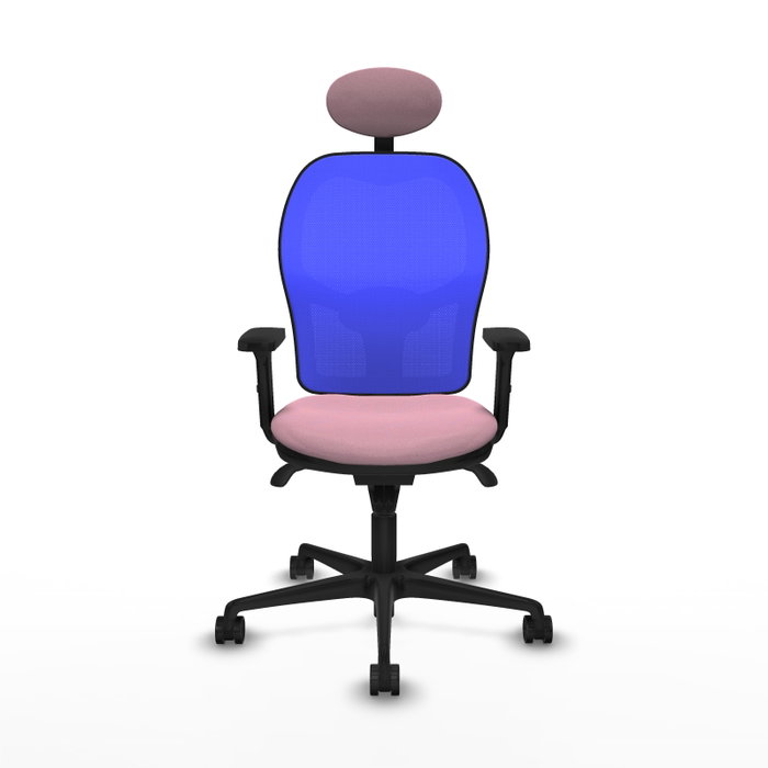 PIQUERAS Y CRESPO Silla de oficina Jorquera Rosa y Azul PIQUERAS Y CRESPO Silla de oficina Jorquera Rosa y Azul