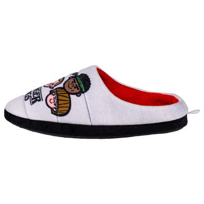 Zapatillas De Casa Abierta Stranger Things Light Gray 40-41