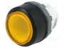 ABB Interruptor de presión de 22mm amarillo MLB-1
