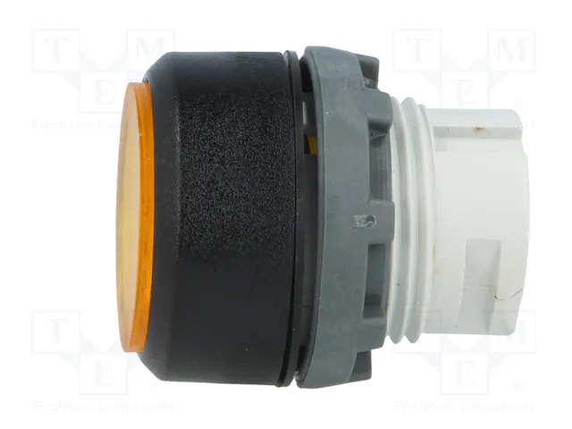 ABB Interruptor de presión de 22mm amarillo MLB-1