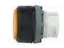 ABB Interruptor de presión de 22mm amarillo MLB-1