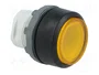 ABB Interruptor de presión de 22mm amarillo MLB-1