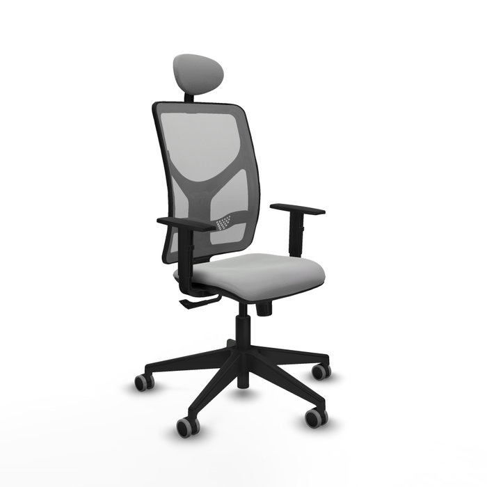 PIQUERAS Y CRESPO Silla de oficina Motilla con mecanismo Sincro, Gris PIQUERAS Y CRESPO Silla de oficina Motilla con mecanismo Sincro, Gris