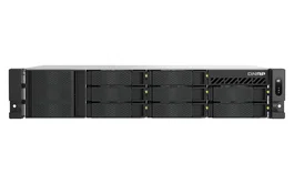 QNAP TS-855EU-8G NAS Bastidor 2U Intel Atom C5125 8 GB DDR4 0 TB QuTS hero Negro