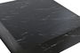DKD Home Decor Mesa Centro Moderno Negro MDF 90x90x35 cm