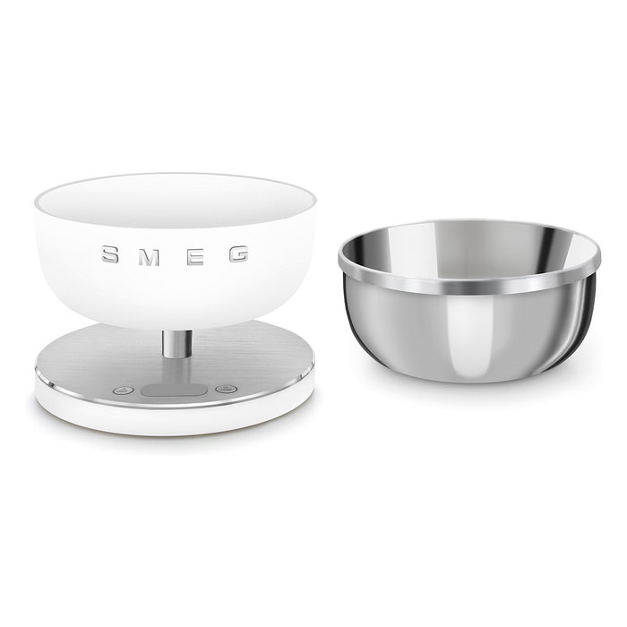 Smeg KSC01WHMWW Báscula de Cocina Blanco Mat 5 kg