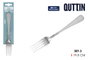 Inde Set 3 Tenedores de Mesa Sofia 2 mm 19.8x2.7 cm (12 Cajas)