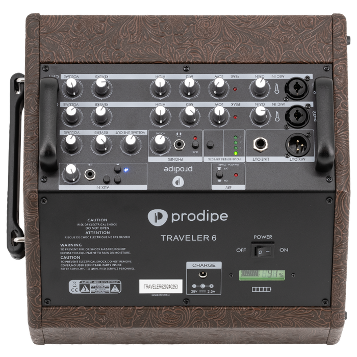 Amplificador Prodipe Traveler 6 Combo + Funda