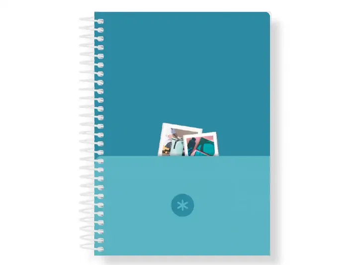 Antartik Agenda Espiral Essentials 2026, A5+, Día Página, Papel 80g FSC, Colección Essentials, 27x216x123 mm