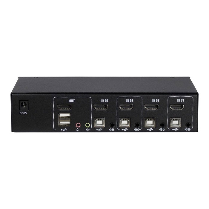 Inter-Tech KVM Switch AS-41HA HDMI