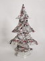 DKD Home Decor Árbol LED Ratán Natural 40x10x50 cm