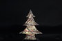 DKD Home Decor Árbol de Navidad Natural Blanco Ratán LED 10 x 50 x 40 cm
