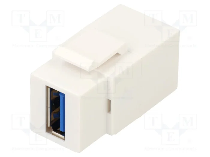 GOOBAY Conector USB Keystone USB 3.0 Blanco GOOBAY Conector USB Keystone USB 3.0 Blanco