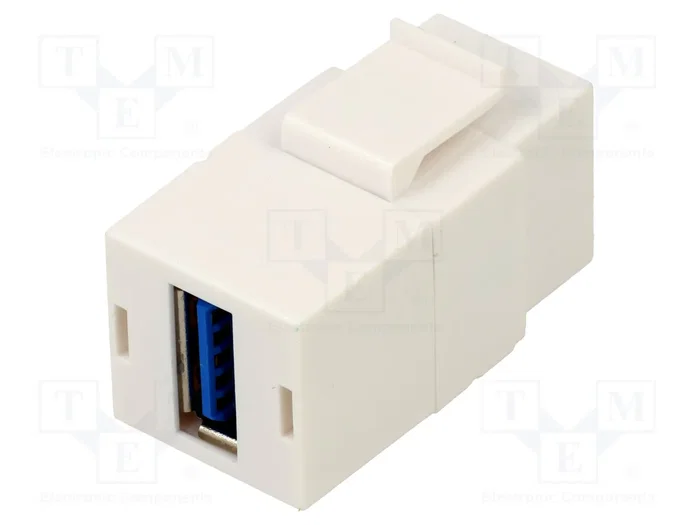 GOOBAY Conector USB Keystone USB 3.0 Blanco GOOBAY Conector USB Keystone USB 3.0 Blanco