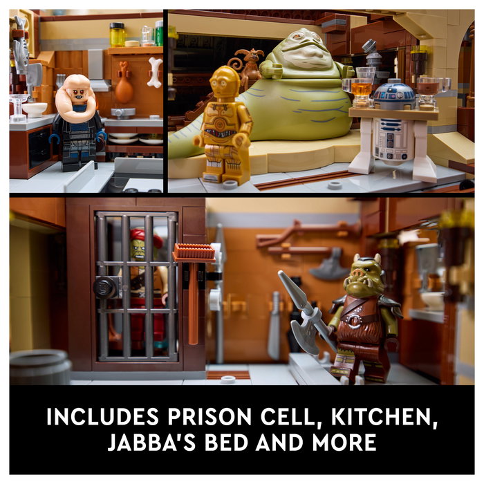 LEGO Star Wars Barcaza Velera de Jabba 75397 Ultimate Collector Series Skelbgarkeceable