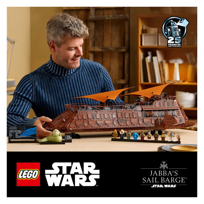 LEGO Star Wars Barcaza Velera de Jabba 75397 Ultimate Collector Series Skelbgarkeceable
