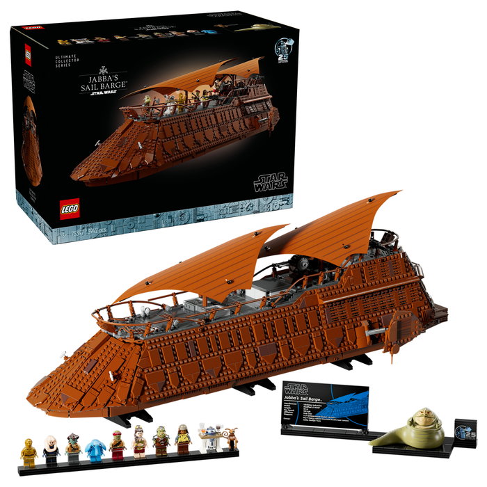 LEGO Star Wars Barcaza Velera de Jabba 75397 Ultimate Collector Series Skelbgarkeceable