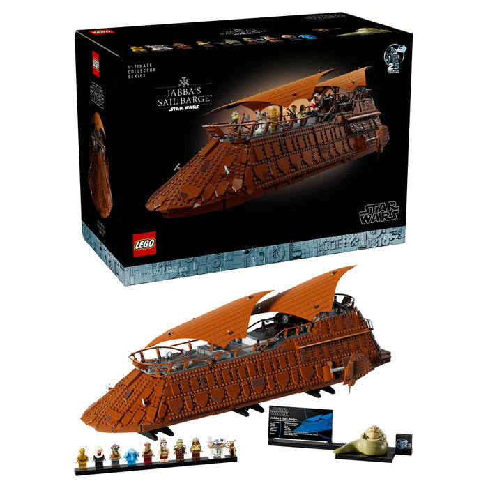 LEGO Star Wars Barcaza Velera de Jabba 75397 Ultimate Collector Series Skelbgarkeceable