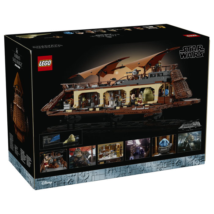 LEGO Star Wars Barcaza Velera de Jabba 75397 Ultimate Collector Series Skelbgarkeceable