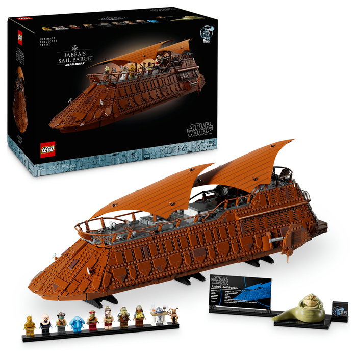 LEGO Star Wars Barcaza Velera de Jabba 75397 Ultimate Collector Series Skelbgarkeceable