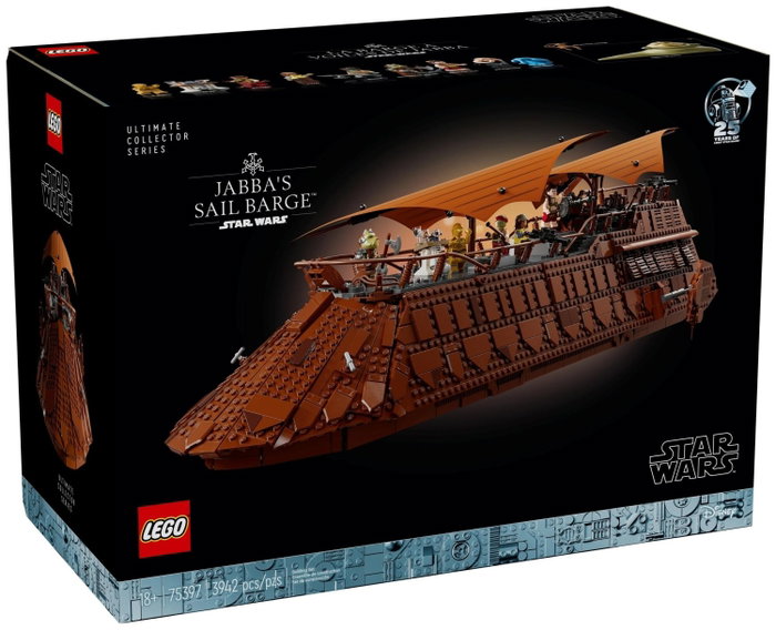 LEGO Star Wars Barcaza Velera de Jabba 75397 Ultimate Collector Series LEGO Star Wars Barcaza Velera de Jabba 75397 Ultimate Collector Series