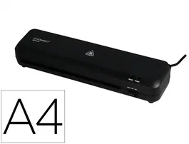 Q-connect Plastificadora KF19061 DIN A4, Compacta, Plastificado Caliente/Frío, Luces Ready/Power, 2 Rodillos, 310 mm/min